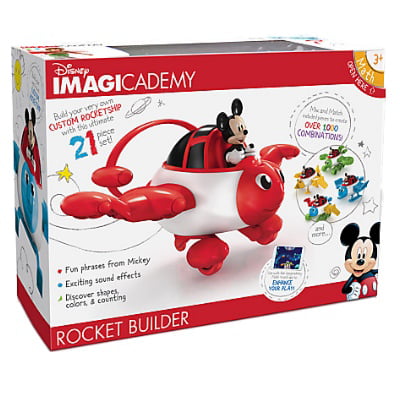 Disney Mickey Mouse Imagicademy Rocket Builder Playset for sale online