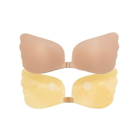 Tinglu Silicone Bra Self-Adhesive Bras Push Up Gel Invisible Bra