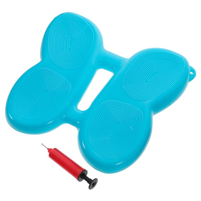 WHAMVOX 1 Ensemble de Machine à Marcher Gonflable Portable PVC Bleu Ciel pour Exercice à Domicile Protection des Articulations