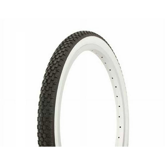 Tire Duro 20" x 1.75" Black/White Side Wall bike tire,lowrider bike tire, lowrider bicycle tire, bmx bike tire,chopper bike tire
