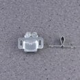 thumbnail image 3 of CRAFTHROU 20Pcs Closet Door Latch Iron White for Kitchen Cabinet Usage, 3 of 4