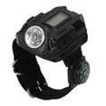 Outdoor Wrist Watch Torch Light USB Rechargeable LED Wrist Watch
