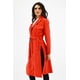 thumbnail image 2 of Gabardina con Cinto Roman Fashion Juvenil Naranja G, 2 of 6