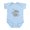 Sky Blue, variant on CafePress - Bicycles Body Suit - Baby Light Bodysuit, Size Newborn - 24 Months