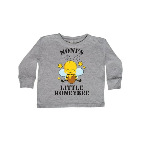 

Inktastic Cute Bee Noni s Little Honeybee with Stars Gift Toddler Boy or Toddler Girl Long Sleeve T-Shirt
