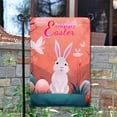 thumbnail image 2 of Cayyon Easter Flags 12 x 18 Double Sided, (Happy Easter Garden Flag) Easter Flag with Bunny for Outside Vertical Holiday Yard Décor, 2 of 5