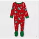 thumbnail image 5 of Conjunto de pijamas de manga larga con estampado navideño para padres e hijos, ropa para el hogar, europea y americana, en stock, 2025, 5 of 5