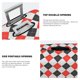 thumbnail image 3 of Fotbe Red and black argyle Funda Protectora para Equipaje, Antirrayones y Resistente a la Suciedad, Compatible con Maletas de 18 a 32 Pulgadas-Large, 3 of 7