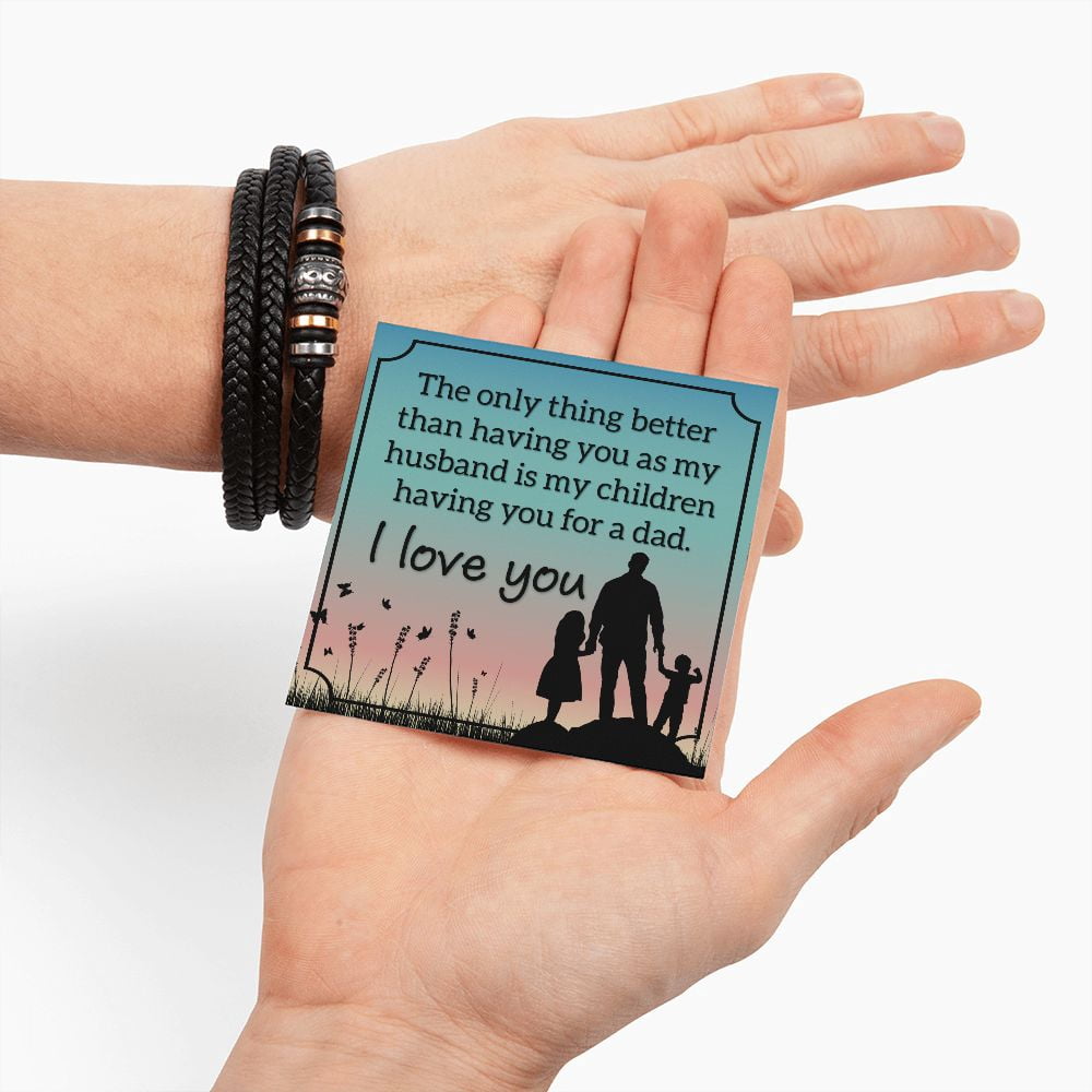To My Husband My Only Love You Forever Bracelet