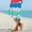 5-Multicolor, variant on qelini Workout Capris for Women High Waisted Labor Day Yoga Pants Slim Fitting Gradient Printing Plus Size Beach Trouse Pants Fashion Lightweight Multicolor L