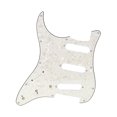 thumbnail image 1 of Left-Handed Stratocaster 3-Ply Guitar Pickguard - Decorative Plastic Shield with 11 Mounting Holes, Double-Layer Protection, Perfect for Modern Guitars, 1 of 6