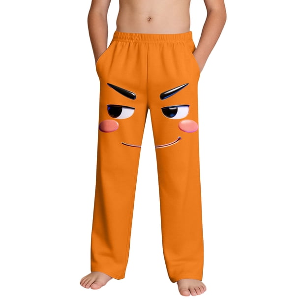 Niños Pantalones Niñas Imprimida Playa Casual con Bolsillos para Vacaciones Deportes Al Aire Libre Niñas Pantalones