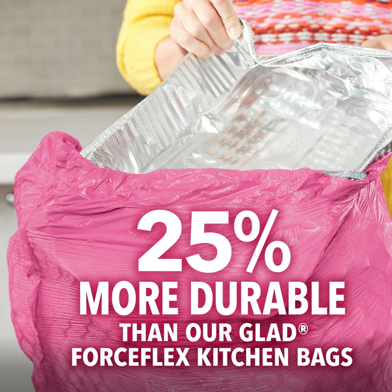 2-Pack) 33 Gallon Tall Kitchen Drawstring Trash Bags – Sawaa's