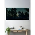 thumbnail image 2 of Firewatch Nighttime Art Design - 4K Poster Wall Art, Modern Wall Decor, 12x18 UNFRAMED, 2 of 3