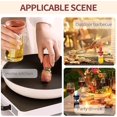 thumbnail image 5 of Dww-bouteille Distributeur D'huile - Rouge 180ml avec Brosse Huile, Bouteille D'huile D'olive, Bouteille D'huile de Cuisson Bbq, Pulvérisateur D'huile, 5 of 5