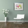 thumbnail image 3 of Trademark Fine Art "Wine Tasting III" Canvas Art by Color Bakery White Matte, Silver Frame, 3 of 4