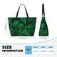 thumbnail image 4 of Disketp Green Leave Fern Bolsa de Playa de Gran Capacidad, Bolso Impermeable y a Prueba de Arena para Mujer, Ideal para Playa, Piscina y Natación, 4 of 7