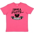 thumbnail image 3 of Inktastic I Have a Fuzzy Daddy Beard Youth T-Shirt, 3 of 5