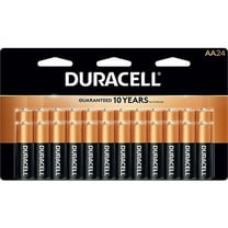 Duracell - CopperTop AA Alkaline Batteries - long lasting, all-purpose Double A battery for household and business - 24 Count