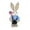 C, variant on 14Inch Sisal Easter Bunny Figurine with Carrot & Basket, Hand-Woven Straw Rabbit Tabletop Decoration for Spring Home Decor, Easter Party Centerpiece & s Gift