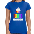 thumbnail image 2 of Proud LGBT TShirts Love is Love Shirt Equality LGBT Pride Womens T Shirts, 2 of 8
