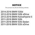 thumbnail image 2 of CMX Rear Left (Driver Side) Disc Brake Caliper SLC-19B6678 for Car BMW 535i xDrive 528i ActiveHybrid 5 535d, 2 of 10