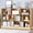 Pear Yellow, variant on IOTXY Simple Bookcase with Base - 3 Tier 5 Cubes Freestanding Low Display Cabinet, Warm White