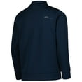 thumbnail image 3 of Youth Garb Navy Michigan Wolverines Sterling Long Sleeve Quarter-Zip Performance Top, 3 of 4