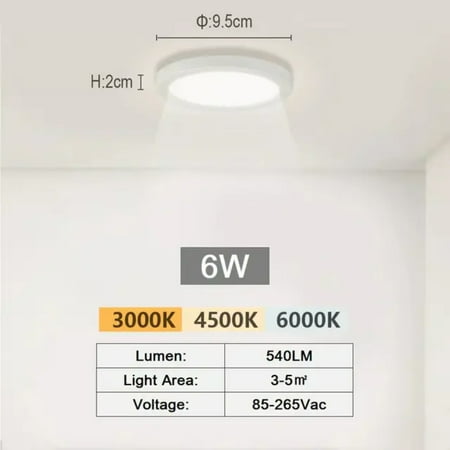 

ZHNYEG Stylish Contemporary LED Ceiling Light with Easy Surface Installation - Enhance your home decor with this stunning and energy-efficient ceiling light. Elevate your space with the s