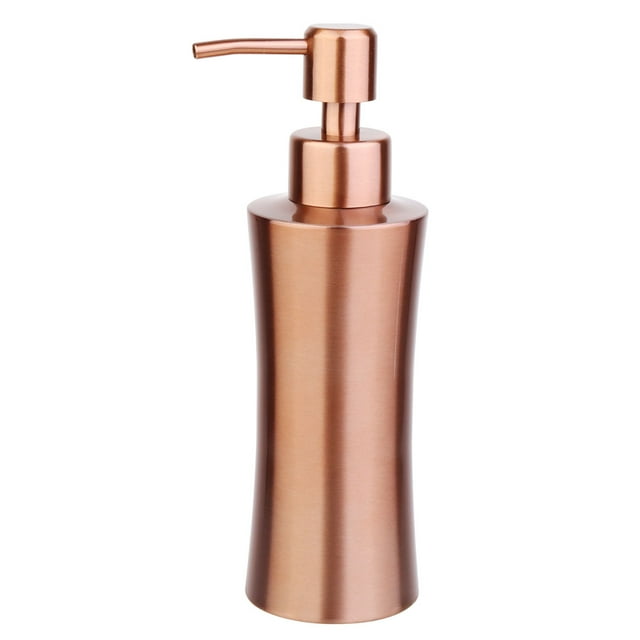 SHOWERORO 1Pack Dish Soap Dispenser Stainless Steel Foaming Portable for Kitchen Bathroom 250ml