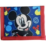 Mickey Mouse Little Boy Bifold Wallet With Zippered Pocket