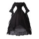 thumbnail image 5 of Vestido camisero irlandés con mangas acampanadas y corsé para mujer - Vestido gótico retro de manga larga, disfraz de cosplay, ocasiones versátiles, 5 of 5