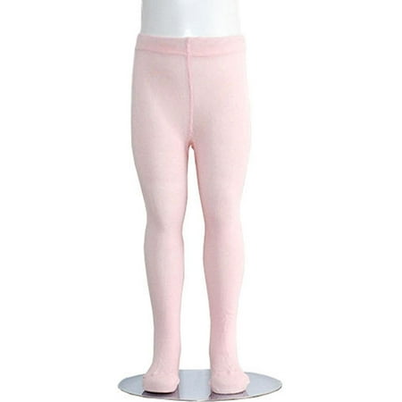 - Light Pink Piccolo Heavyweight Opaque Toddler Little Girls Tights 2T-16