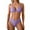 Light Purple@GC@, variant on CONZONE Womens Bikini Sets 2 Peice Swimsuits for Women High Waisted Solid Color Lightweight Summer Beach Bathing Suits
