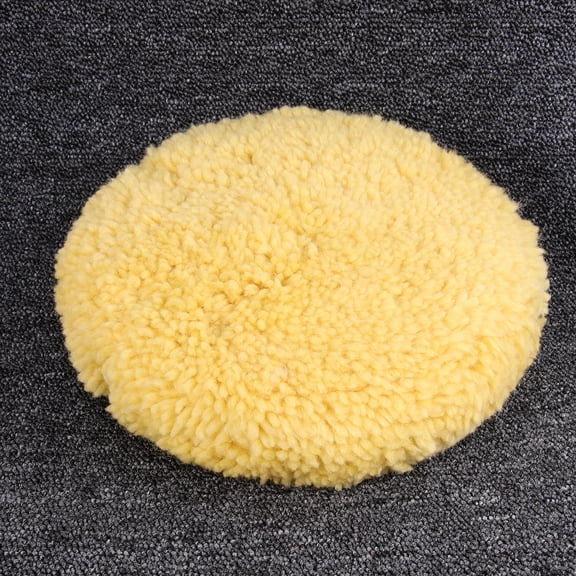 Amosfun Car Polishing Disc Waxing Yellow Polishing Wheel for Car Maintenance 1Pack