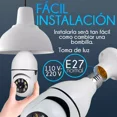 thumbnail image 3 of Kit 3pzs Cámara De Seguridad Foco Wifi Espía Giratoria 360, 3 of 7