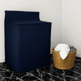 thumbnail image 5 of Dependable Industries Durable Washing Machine Cover – Non-Woven, Zippered, Blue – Fits Standard Machines 30"W x 26"D x 41"H – Protects Against Dust, Scratches & Spills, 5 of 8