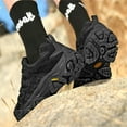thumbnail image 6 of YOURDIARY Mens Gym Shoes Thick Sole Lace-Up Hiking Shoes Sports Running Sneakers, 6 of 9