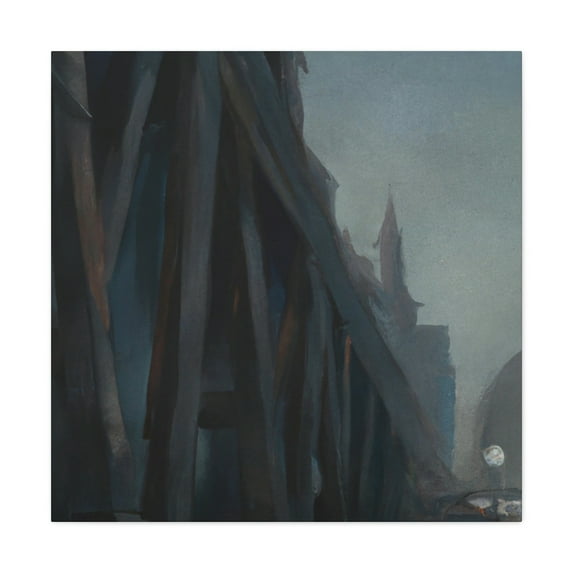 Gothic Hyperrealism Amidst - Canvas