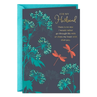 Hallmark Anniversary Card for Husband (I'll Never Stop Loving You)