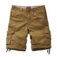 thumbnail image 1 of Cargo Short Match Twill Comfort para hombre, talla 3XL/38, color caqui, 1 of 6