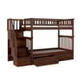 thumbnail image 5 of Columbia Staircase Bunk Bed Twin over Twin in Multiple Colors and Configurations, 5 of 6
