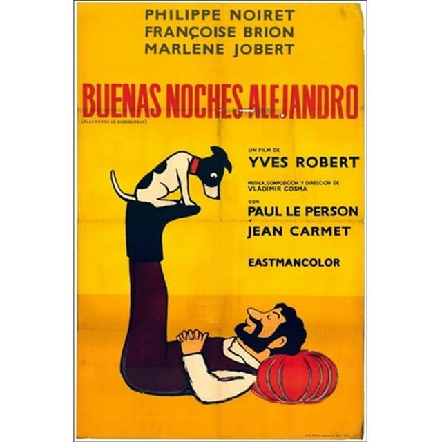 Posterazzi MOV228143 Très Heureux Alexander Movie Poster - 11 x 17 Po.