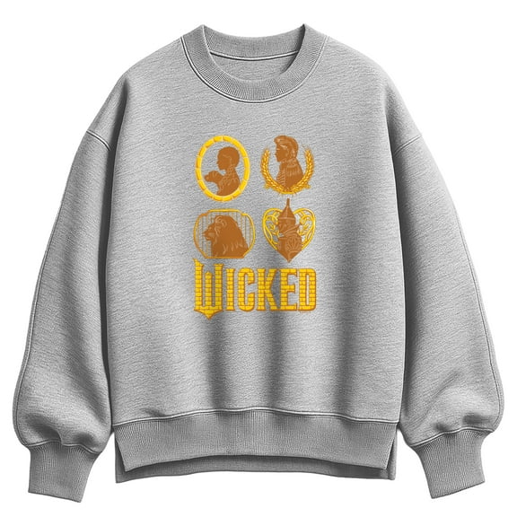 Wicked - Wicked Oz Group - Ladies Oversized Fleece Crew Sweatshirt