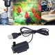 thumbnail image 2 of Bomba de agua pequeña silenciosa con cable USB de 1 metro, 2 unidades, minibomba sumergible (Reino Unido, A9C1), 2 of 8