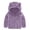 Purple, variant on Toddler Baby Boy Girl Little Cute Bear Hoodie Jacket Fuzzy Winter Warm Sweatshirt Baby Jacket
