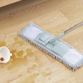 thumbnail image 3 of 360 Degree Rotating Flat Mop for Household Cleaning on Wooden Floors and Tiles, Swivel Head Design for Reaching Under Furniture and Corners, Machine Washable Microfiber Pad O, 3 of 6