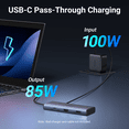 thumbnail image 5 of UGREEN 7 in 1 USB C Hub Dual Display Laptop Docking Station, Dual 4K 60Hz HDMI, 100W PD, 5 of 8