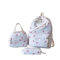 thumbnail image 2 of Womens 3 Piece Backpack Set Large Capacity Casual Travel School Bookbag Back to School Backpack for Women, 2 of 6