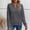 Dark Gray, variant on Women's Sweatshirts Plus Size Solid Long Sleeve Pullover Round Neck Casual Fashion Top